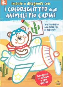 I Coloraglitter degli Animali più Carini — Libro - 1