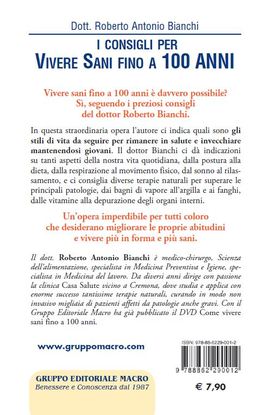 I Consigli per vivere Sani fino a 100 anni  — Libro - 2