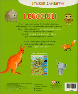 I Cuccioli - Sticker Sapientini — Libro - 2
