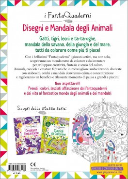 I FantaQuaderni: Disegni e Mandala degli Animali — Libro - 2