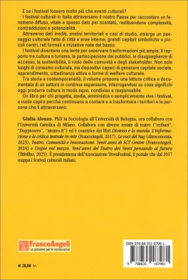 I Festival Culturali in Italia — Libro - 2