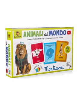 I Giochi di Carte Montessori - Animali del Mondo - 1