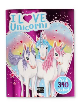 I Love Unicorni — Libro - 1