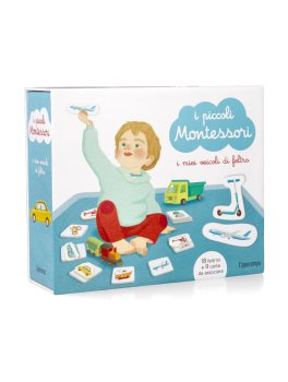 I Piccoli Montessori - I Miei Veicoli di Feltro - 1