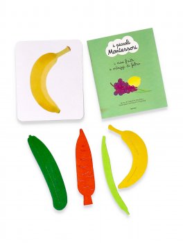 I Piccoli Montessori - I Miei Frutti e Ortaggi di Feltro - 3