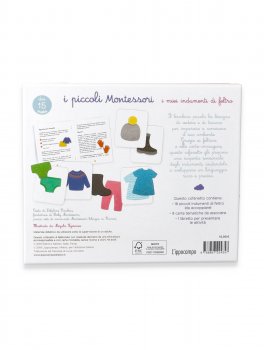 I Piccoli Montessori - I Miei Indumenti di Feltro - 2