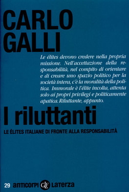 I Riluttanti  — Libro - 1