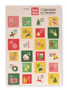 Il Calendario dell'Avvento con Praline di Cioccolato Gianduia Bio - 1