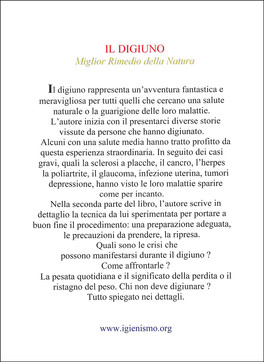 Il Digiuno - Miglior Rimedio della Natura — Libro - 2