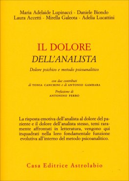 Il Dolore dell'Analista — Libro - 1