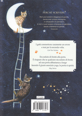 Il Gatto e la Luna - Quaderno a Righe — Diari e Journaling - 2