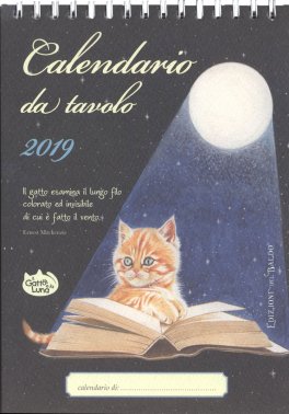 Il Gatto e la Luna 2019 - Calendario da Tavolo