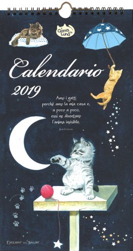 Il Gatto e la Luna - Calendario Medio 2019