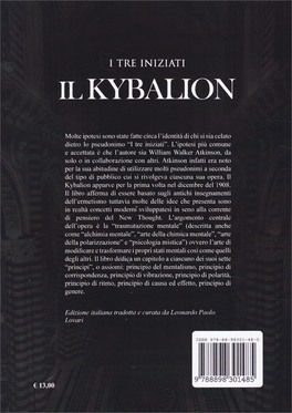 Il Kybalion — Libro - 2