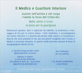 Il Medico e Guaritore Interiore - Parte 1 e 2 — CD - 2