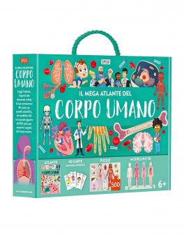 Il Mega Atlante del Corpo Umano — Libro/Gioco - 1