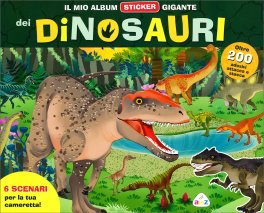 Il Mio Album Sticker Gigante dei Dinosauri — Libro - 1