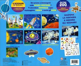 Il Mio Album Sticker Gigante dello Spazio — Libro - 2