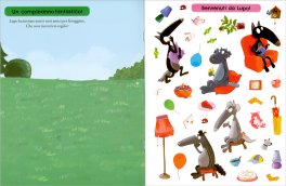 Il Mio Libro con gli Adesivi di Lupo — Libro - 3
