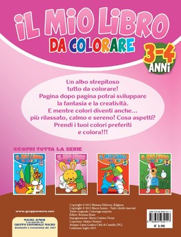 Il Mio Libro da Colorare - 3/4 Anni — Libro - 2
