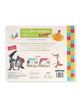 Il Mio Libro Lavagna - Disegno e Imparo con Lupo — Libro - 4