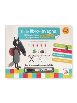 Il Mio Libro Lavagna - Osservo Leggo e Imparo con Lupo — Libro - 1