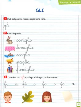 Il Mio Primo Libro di Scrittura Corsivo e Ortografia — Libro - 3