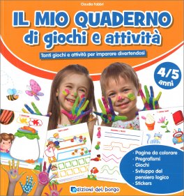 Il Mio Quaderno di Giochi e Attività - 4/5 Anni - 1