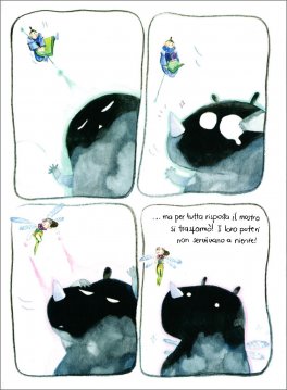 Il Mostro Nero e la Bambina — Libro - 3