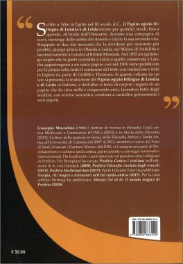 Il Papiro di Londra e di Leida — Libro - 2