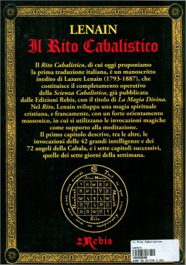 Il Rito Cabalistico — Libro - 2