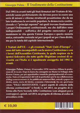 Il Tradimento della Costituzione — Libro - 2