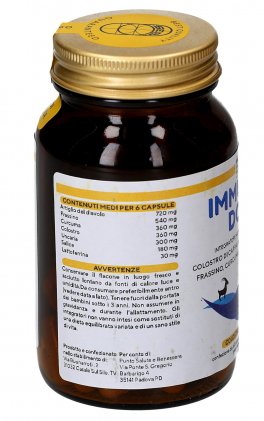 Immuno Dol - Integratore di Colostro di Capra, Artiglio del Diavolo, Frassino, Curcuma, Uncaria e Salice in Capsule - 3
