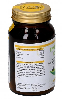 Immuno Klam - Integratore di Colostro di Capra, Astragalo, Inositolo e Klamath in Capsule - 3
