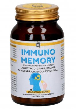 Immuno Memory - Integratore di Colostro di Capra, Bacoba, Schisandra, Rodiola e Inositolo - 1
