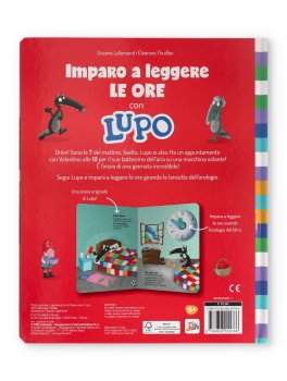 Imparo a Leggere le Ore con Lupo — Libro/Gioco - 4