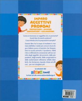 Imparo Aggettivi, Pronomi, Preposizioni, Avverbi, Congiunzioni, Esclamazioni — Libro - 2