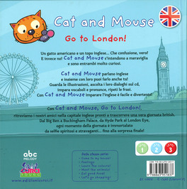 Imparo l'Inglese con Cat and Mouse - Go to London — Libro - 2