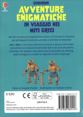 In Viaggio nei Miti Greci - Avventure Enigmatiche — Libro/Gioco - 2