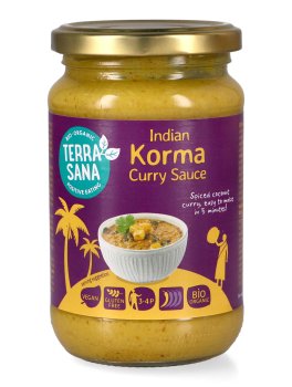 Indian Korma - Salsa al Curry Indiana Bio - 1
