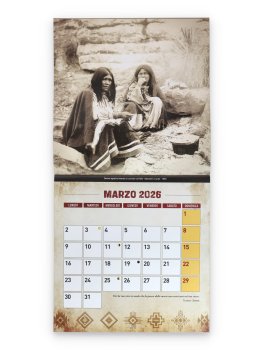 Indiani d'America - Calendario 2026 — Calendario - 3