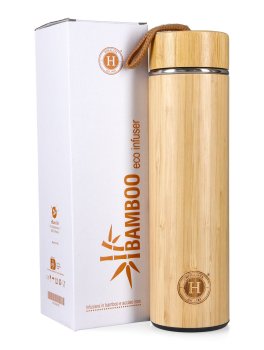 Infusiera in Bamboo e Acciao inox - 2
