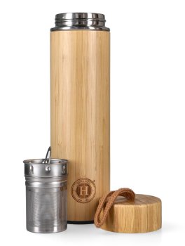 Infusiera in Bamboo e Acciao inox - 3