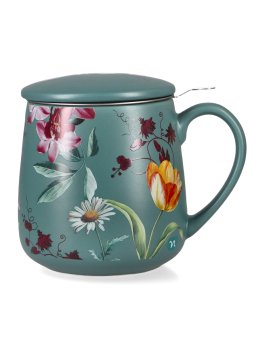 Infusiera in Ceramica con Filtro in Acciaio "Rituali Botanici" - Ottanio - 400 ml - 2
