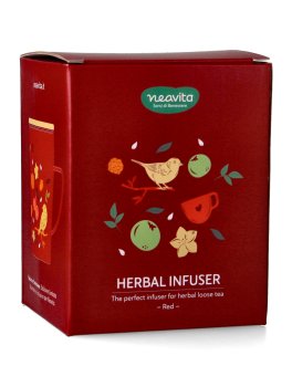 Infusiera in Ceramica con Coperchio in Legno - Herbal Infuser - 3