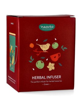Infusiera in Ceramica con Coperchio in Legno - Herbal Infuser - 3