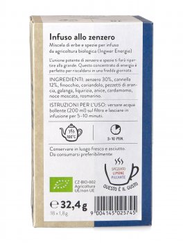 Infuso Allo Zenzero Di Sonnentor Macrolibrarsi It