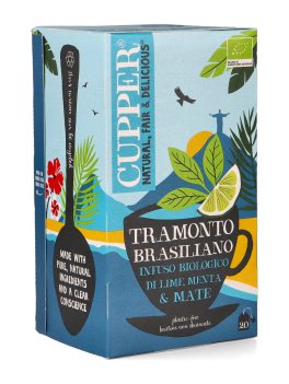 Infuso di Lime, Menta e Mate Biologico "Tramonto Brasiliano" - 1