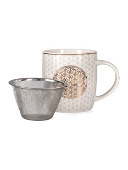 Infusore per Tè  - Fiore della Vita - 3