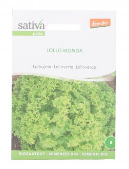 Semi di Insalata Lollo Bionda - 1